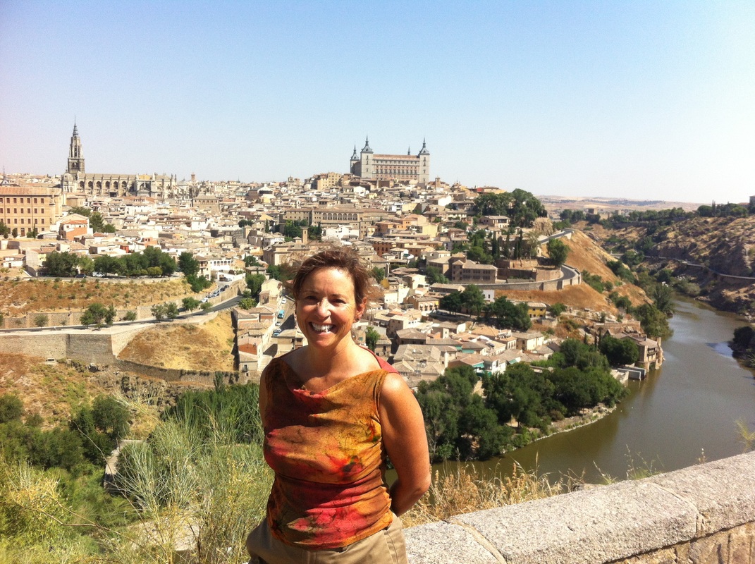 The Tagus River and Toledo, Spain